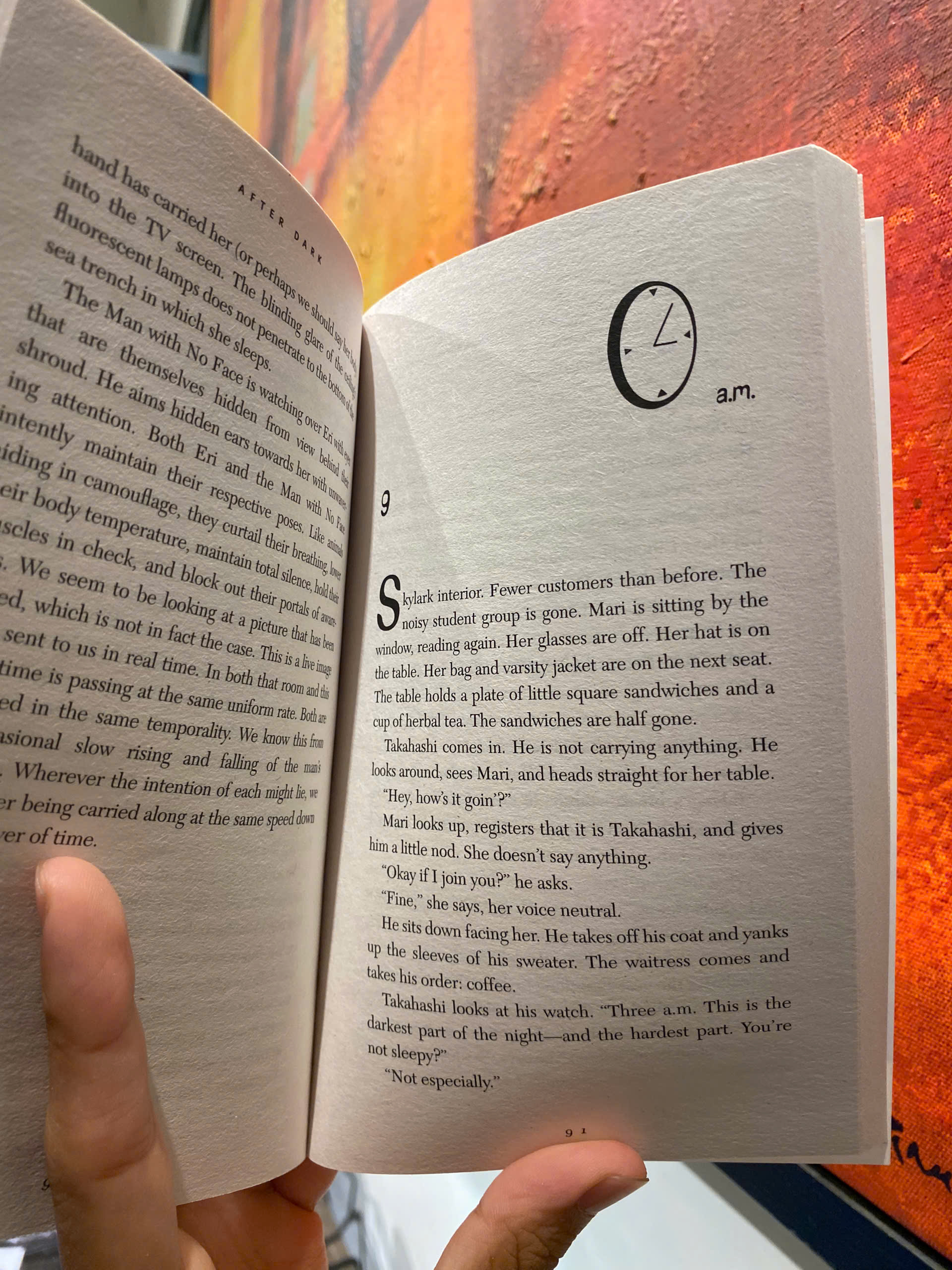 Sách - After Dark by MURAKAMI Haruki - International Best Seller/Science Fiction &amp; Fantasy/Vintage