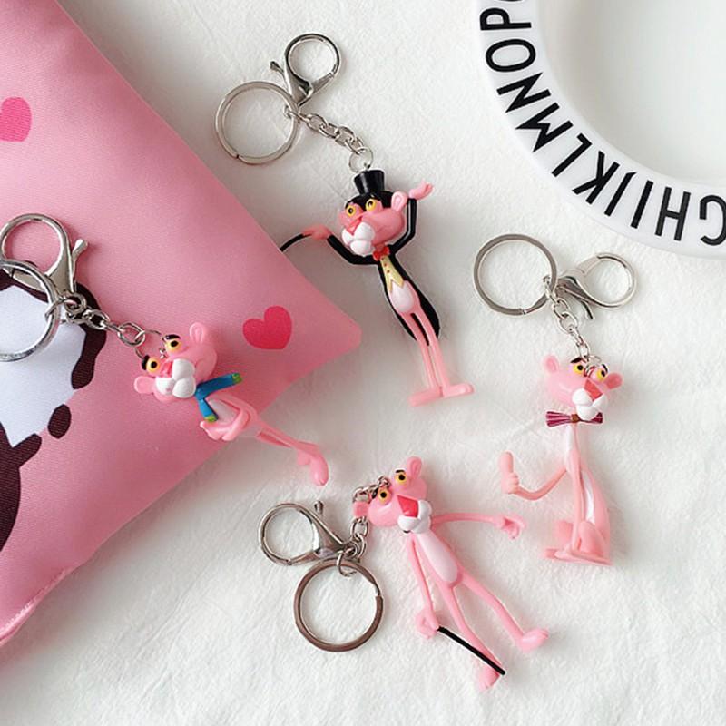 Móc khoá Báo Hồng Pink And Panther