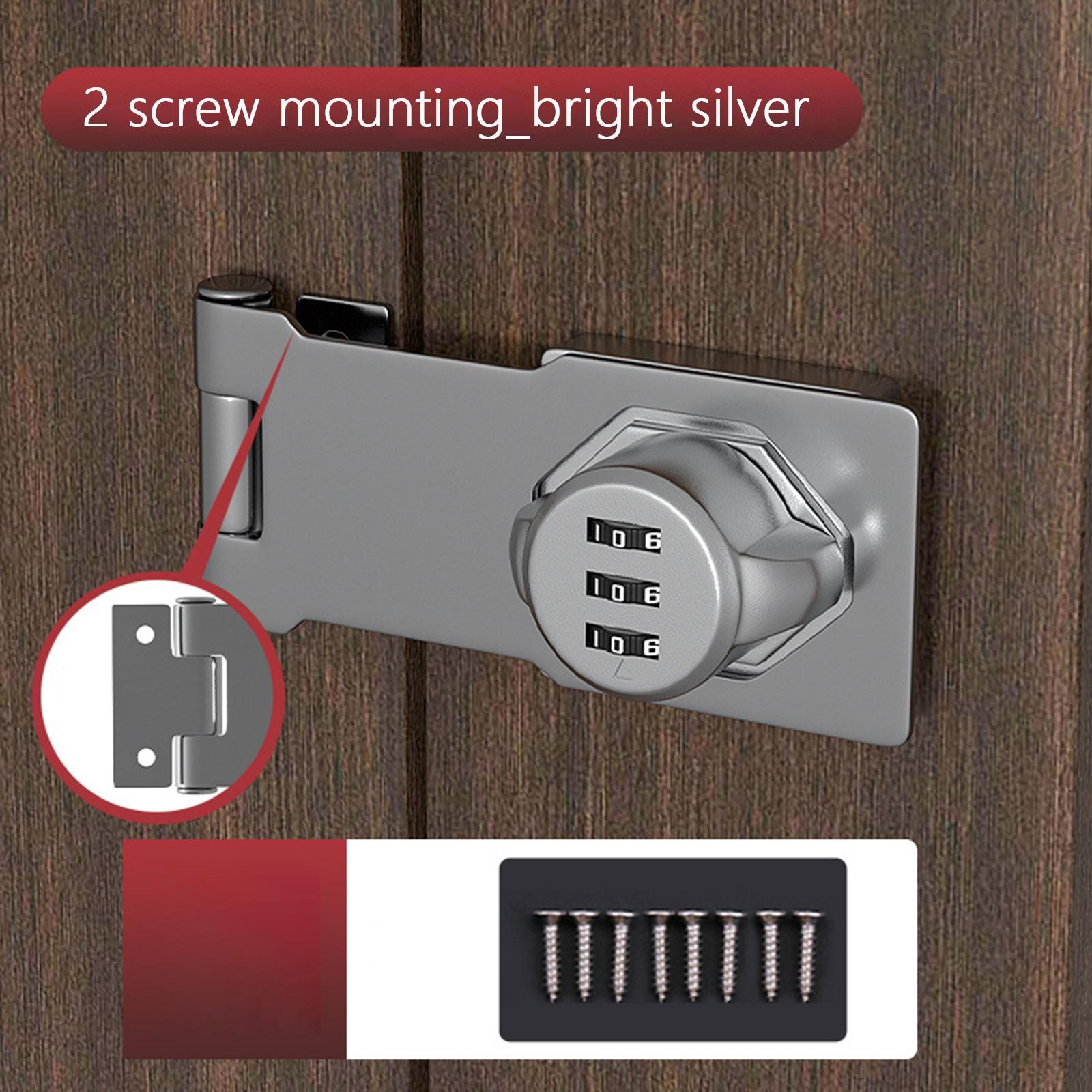 Cabinet Door Lock Household Password Lock Cupboard Drawer Lock for Pet Doors