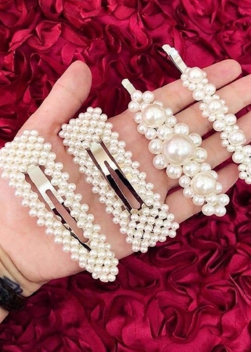 4 Kẹp Tóc Kiểu Hàn Dễ Thương