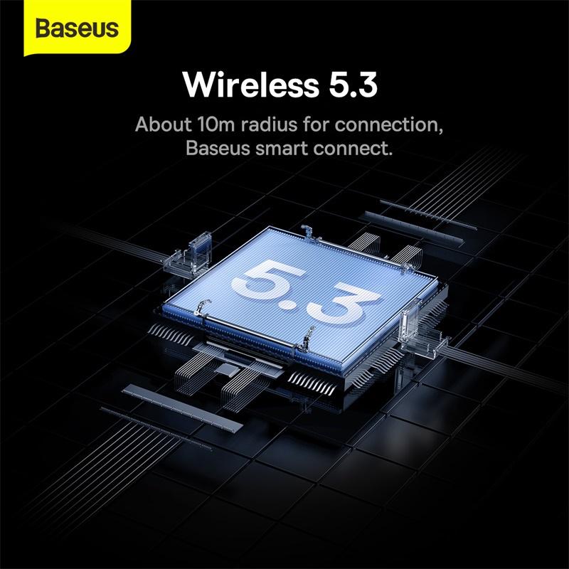 Tai Nghe Bluetooth Baseus Bowie E9 True Wireless Earphones (Bluetooth 5.3 , 5~30h Using, Wireless charging, APP control) (Hàng chính hãng