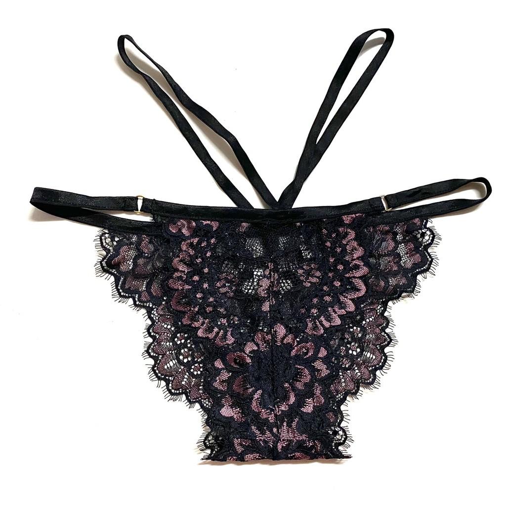 HISEXY Mã B105 Set Đồ Lót Bralette Ren Cao Cấp Thiết Kế Gọng Mỏng Kiểu quần T