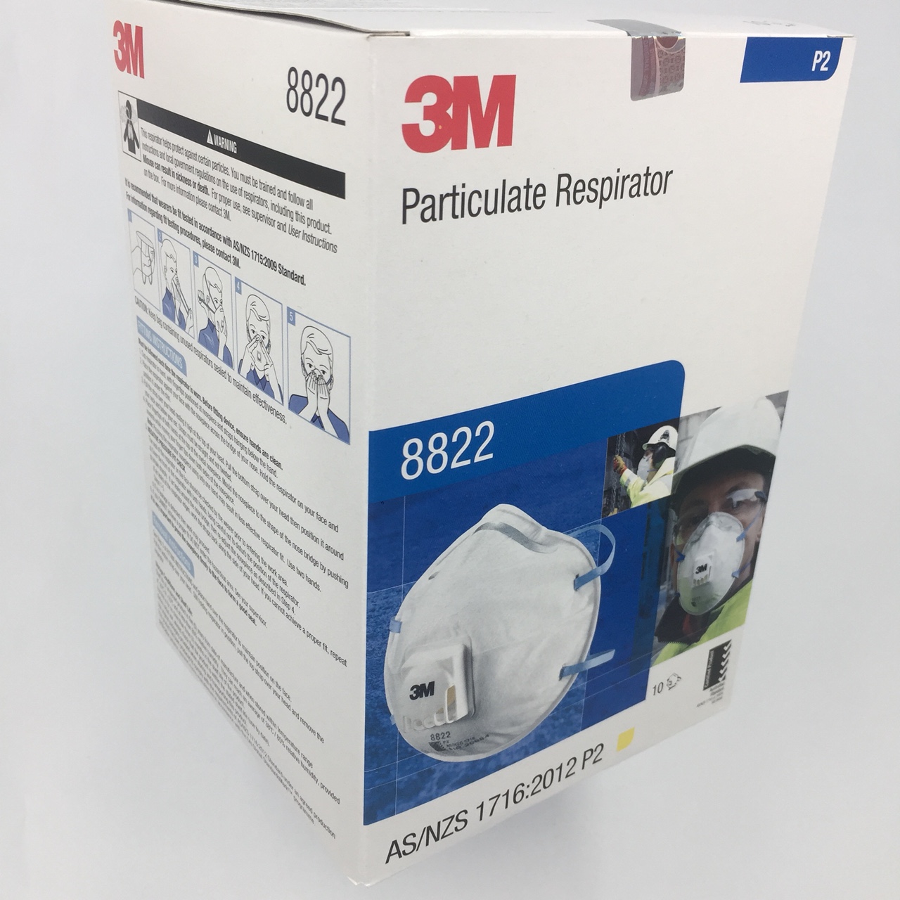 3M Face Mask màu trắng hộp 8822