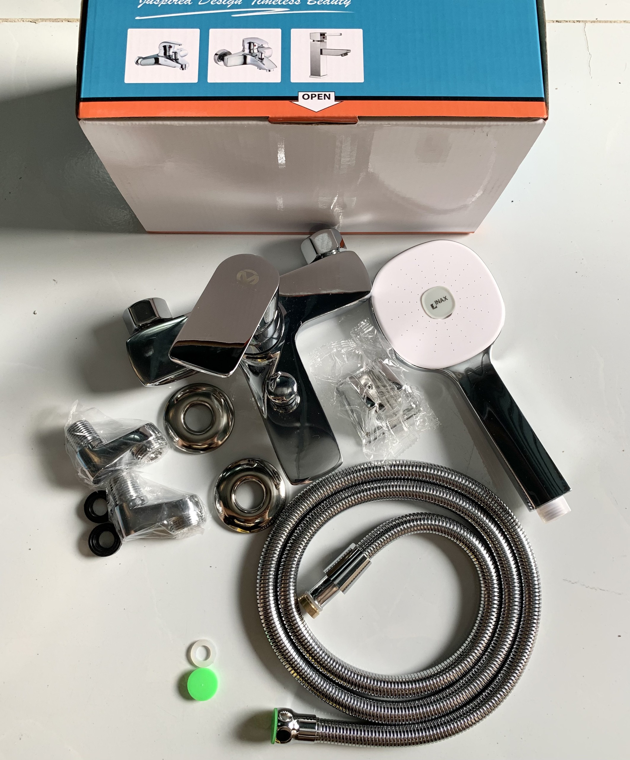 Củ sen nóng lạnh đồng thau kèm bát 8015
