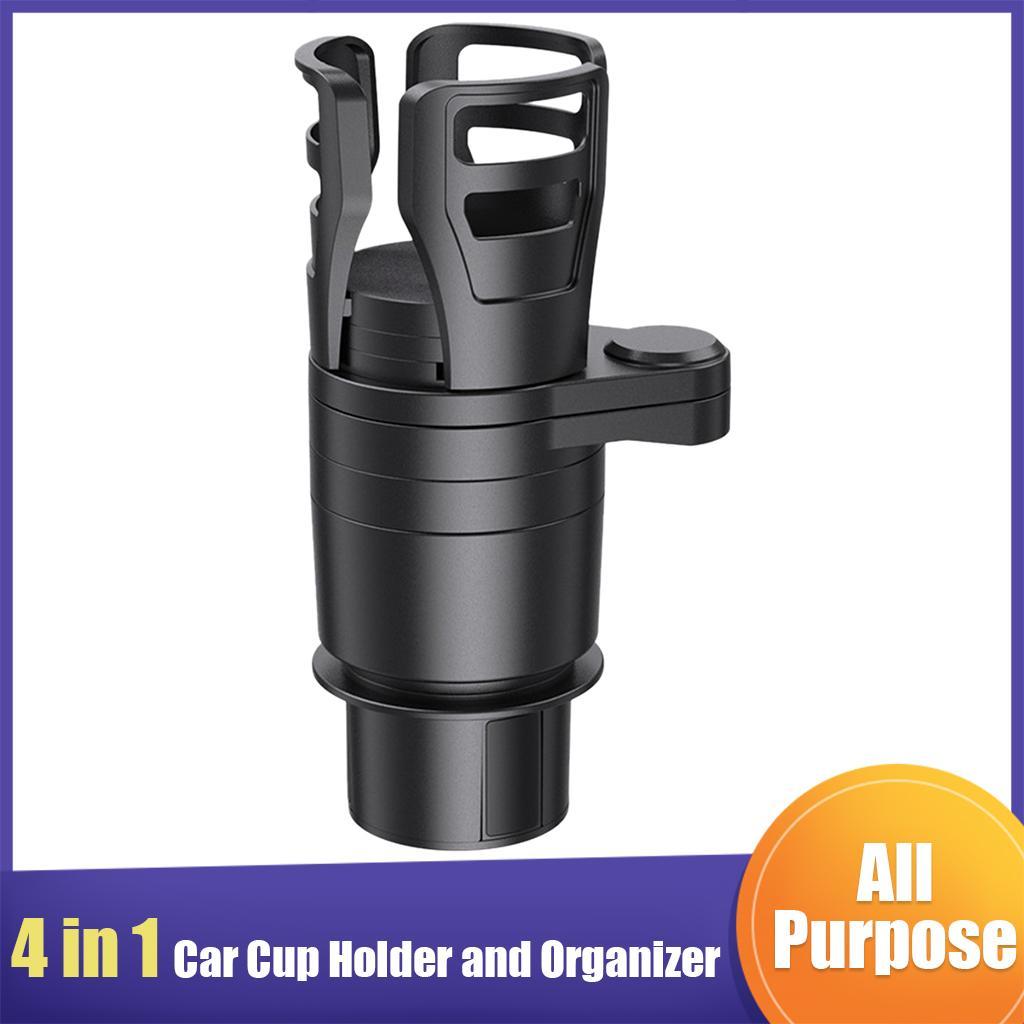 Car Cup Holder   Expander Black Organizer
