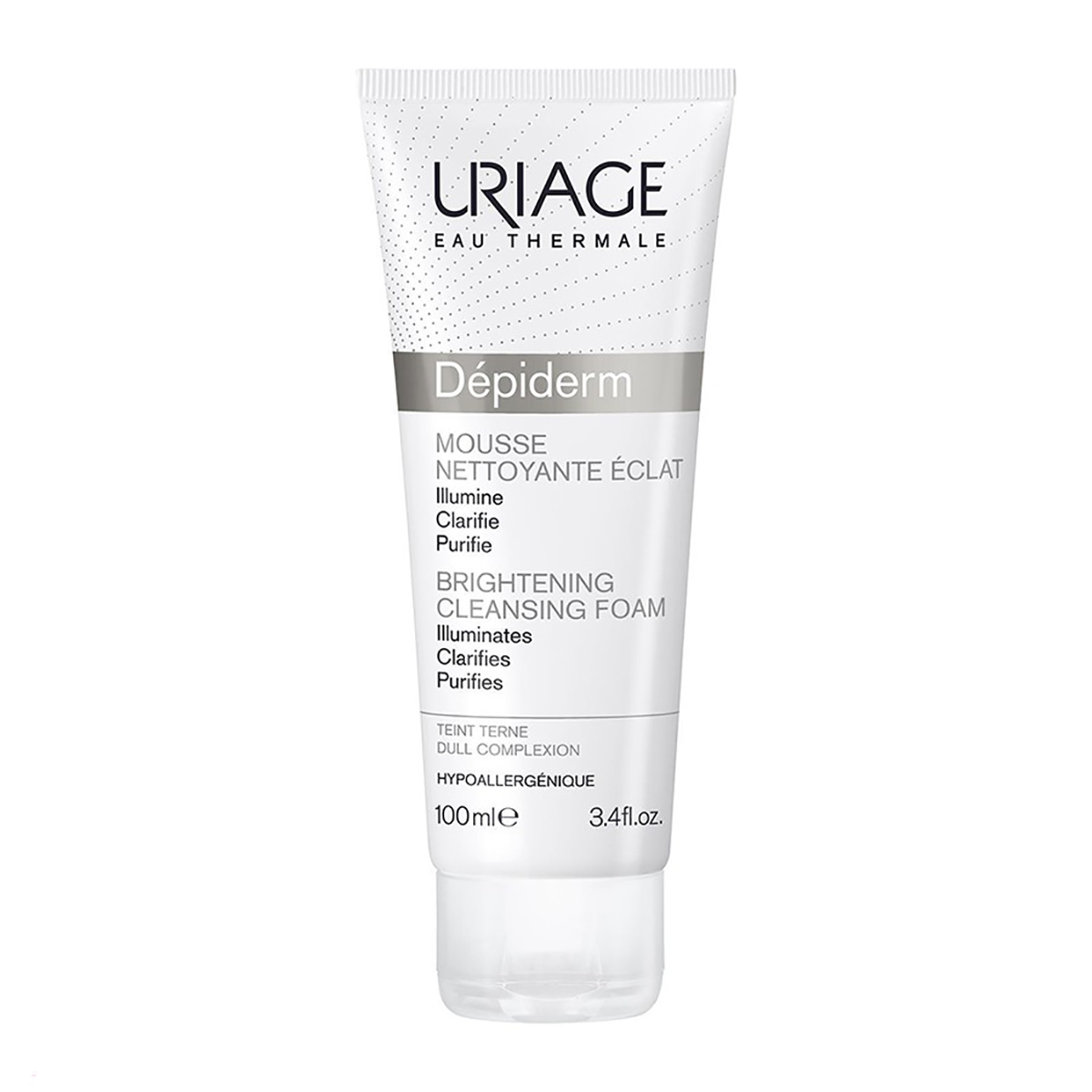 Sữa Rửa Mặt Làm Sạch Và Thanh Khiết Làn Da Uriage Depiderm Mousse Nettoyante Éclaircissante 100ml