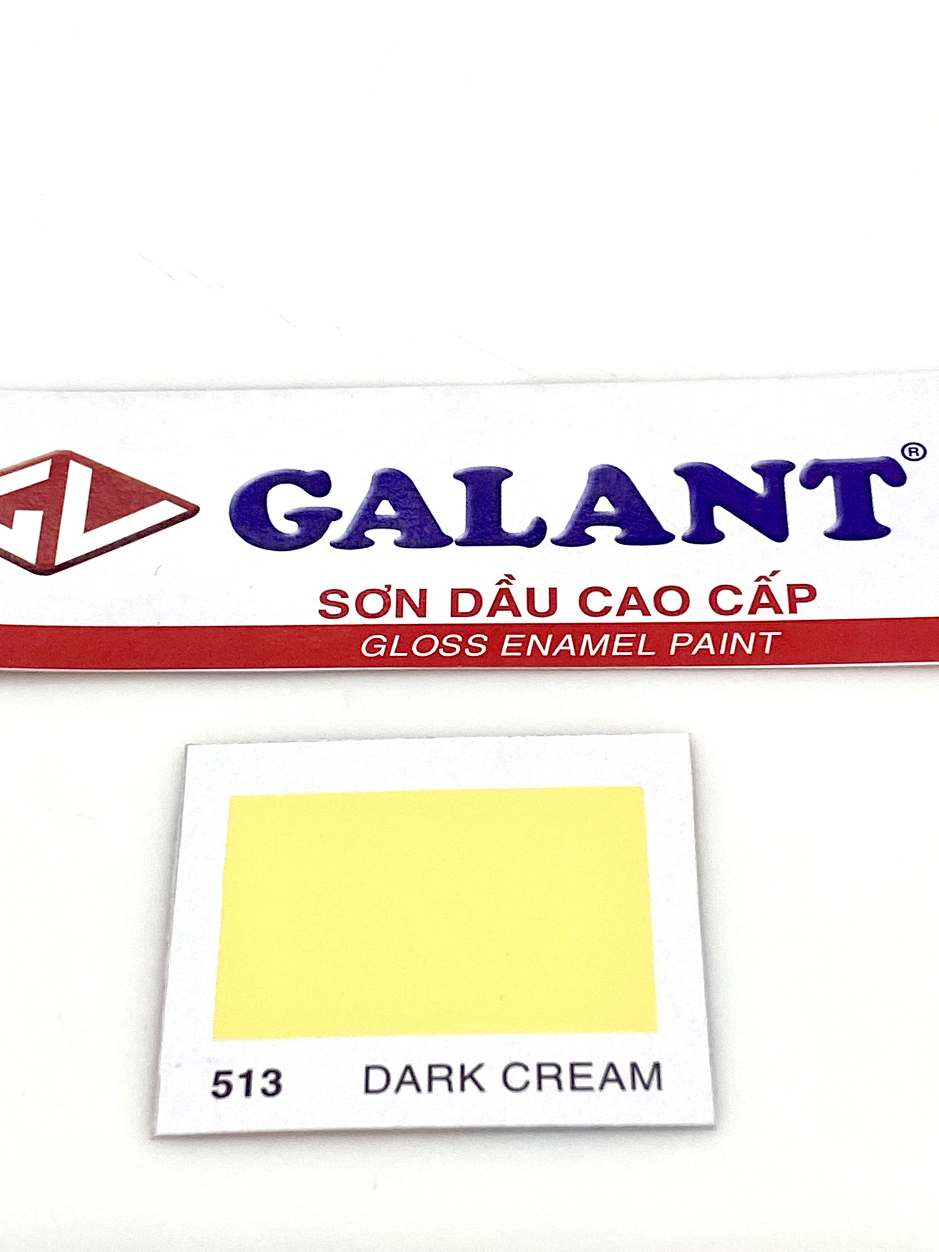 Sơn dầu Galant màu vàng Dark Cream 513 _ 0.8L