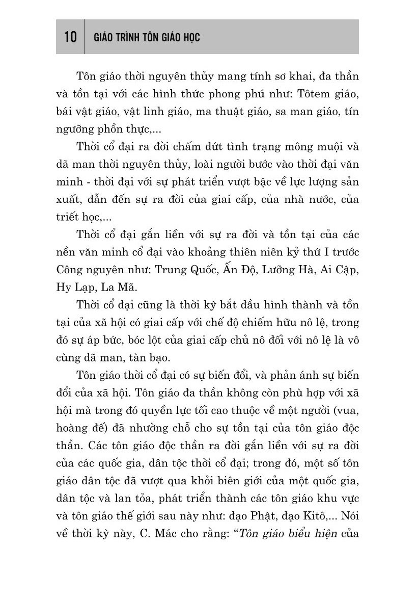 Giáo trình tôn giáo (bản in 2024)