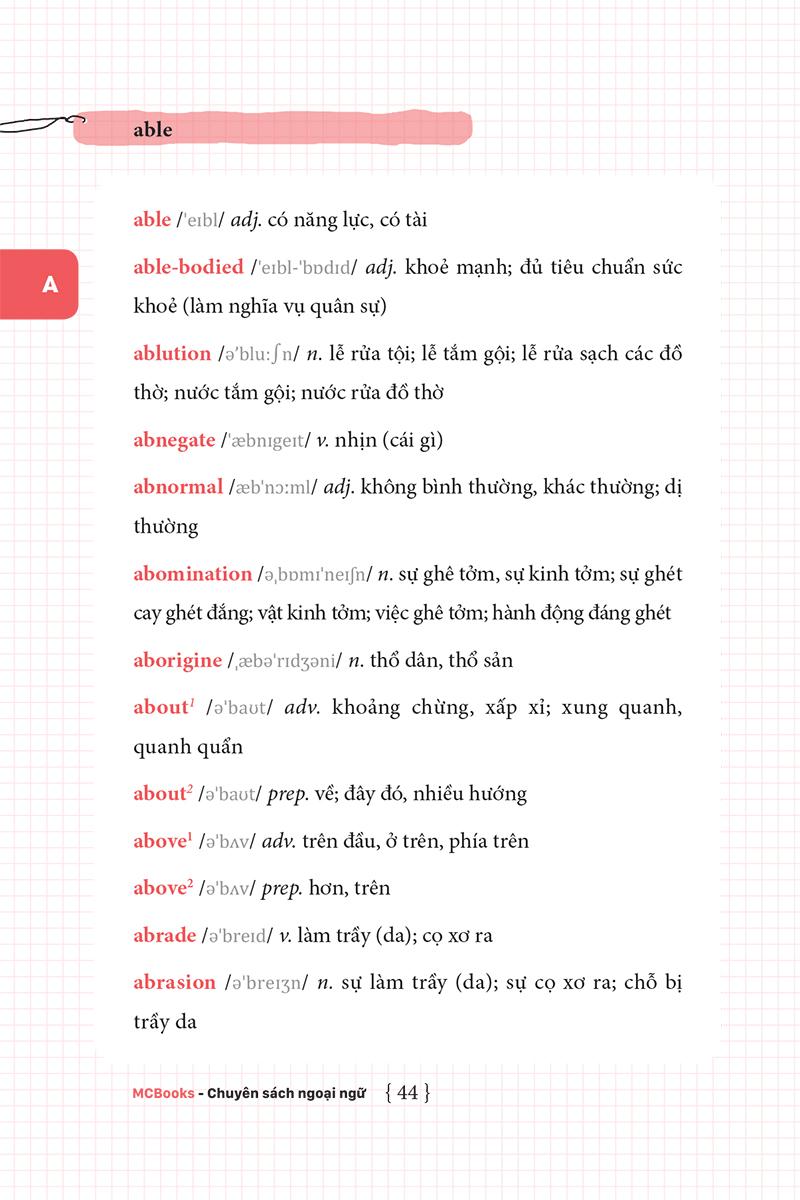 Sách Ứng Dụng 6000 Từ Vựng Tiếng Anh Thông Dụng Nhất