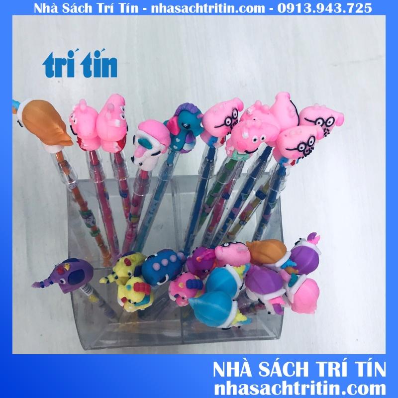 Bút chì Khúc hình thú tiện lợi cho bé học tập- Nhiều mẫu