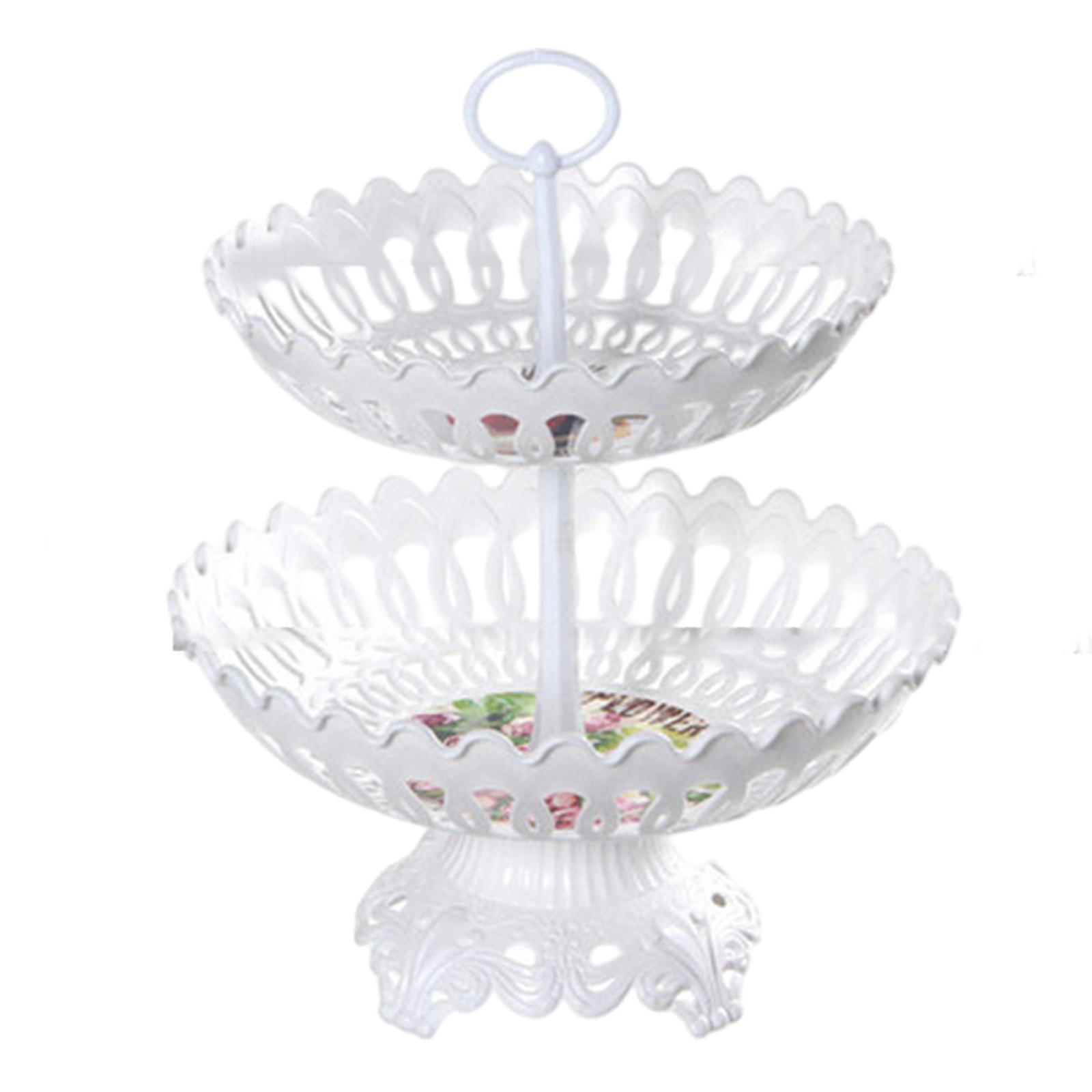 Fruit Plate Cookie Tray Dried Fruit Basket for Wedding Home Decor