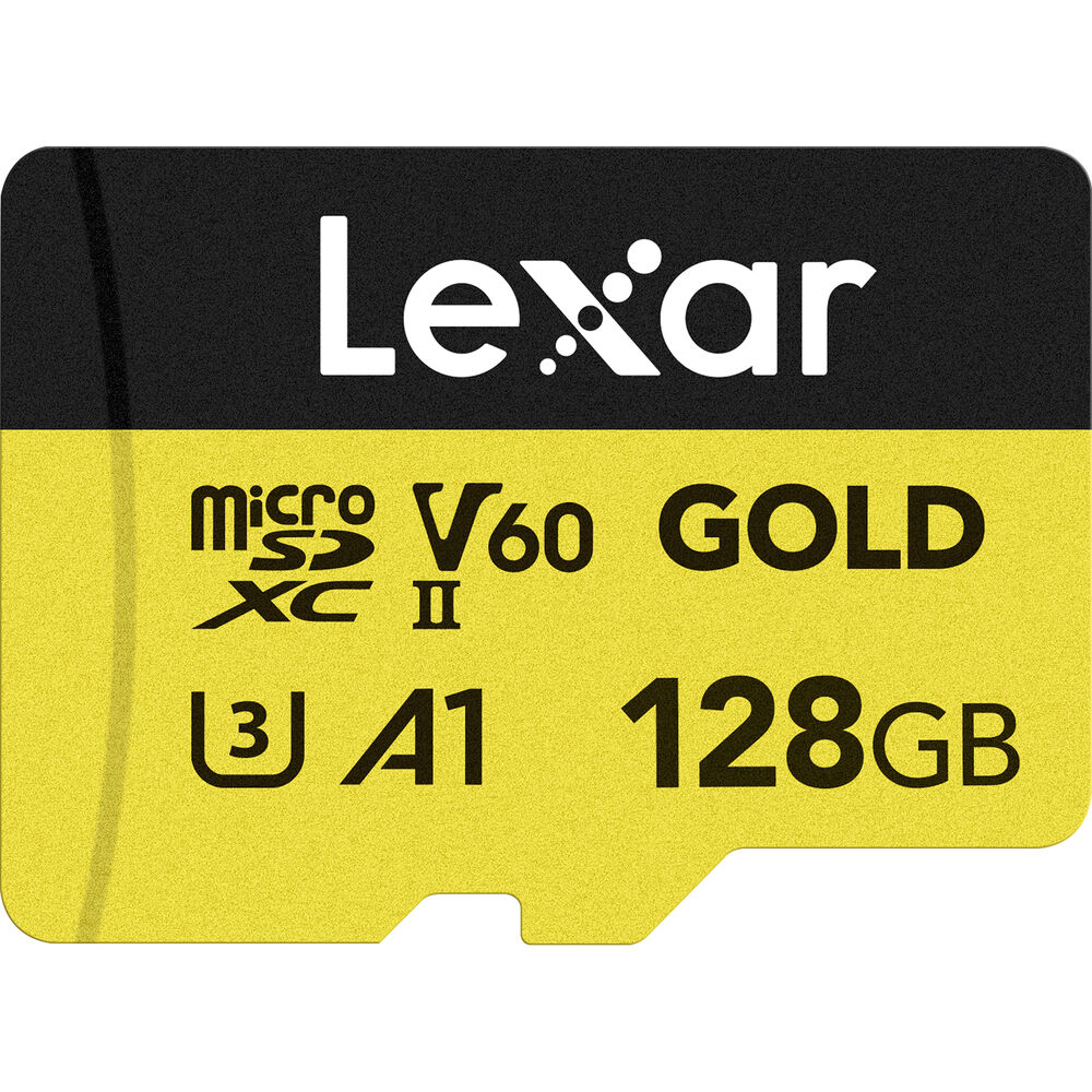 Thẻ nhớ MicroSD Lexar Professional GOLD UHS-II V60 (128GB/ 256GB) - Hàng chính hãng
