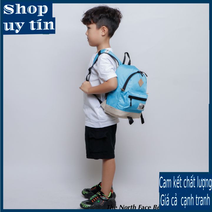 Freeship - BALO TRẺ EM THE NF BERKELEY BACKPACK CHỐNG THẤM PHỤ LIỆU XỊN - màu cam / vàng / xanh lam / đen / xanh nhạt