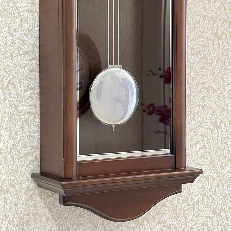 Đồng hồ Rhythm CMJ590NR06, 28.0×78.0x12.2cm. Vỏ gỗ. Dùng Pin.