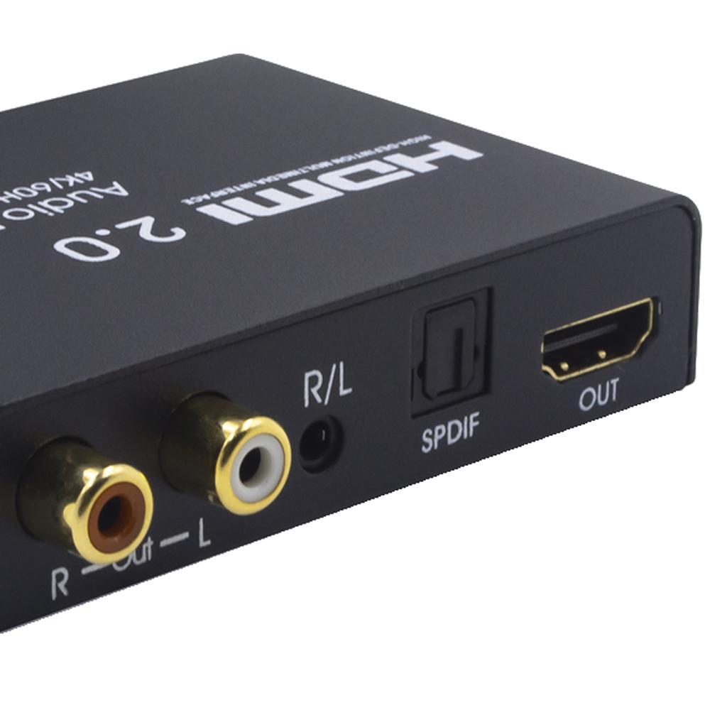 1080P 1-in-1-out  to  Sound Audio Extractor Splitter Converter