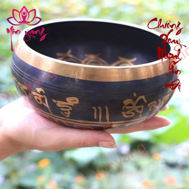 Chuông xoay Nepal Ấn Độ - Đường Kính 9.5cm