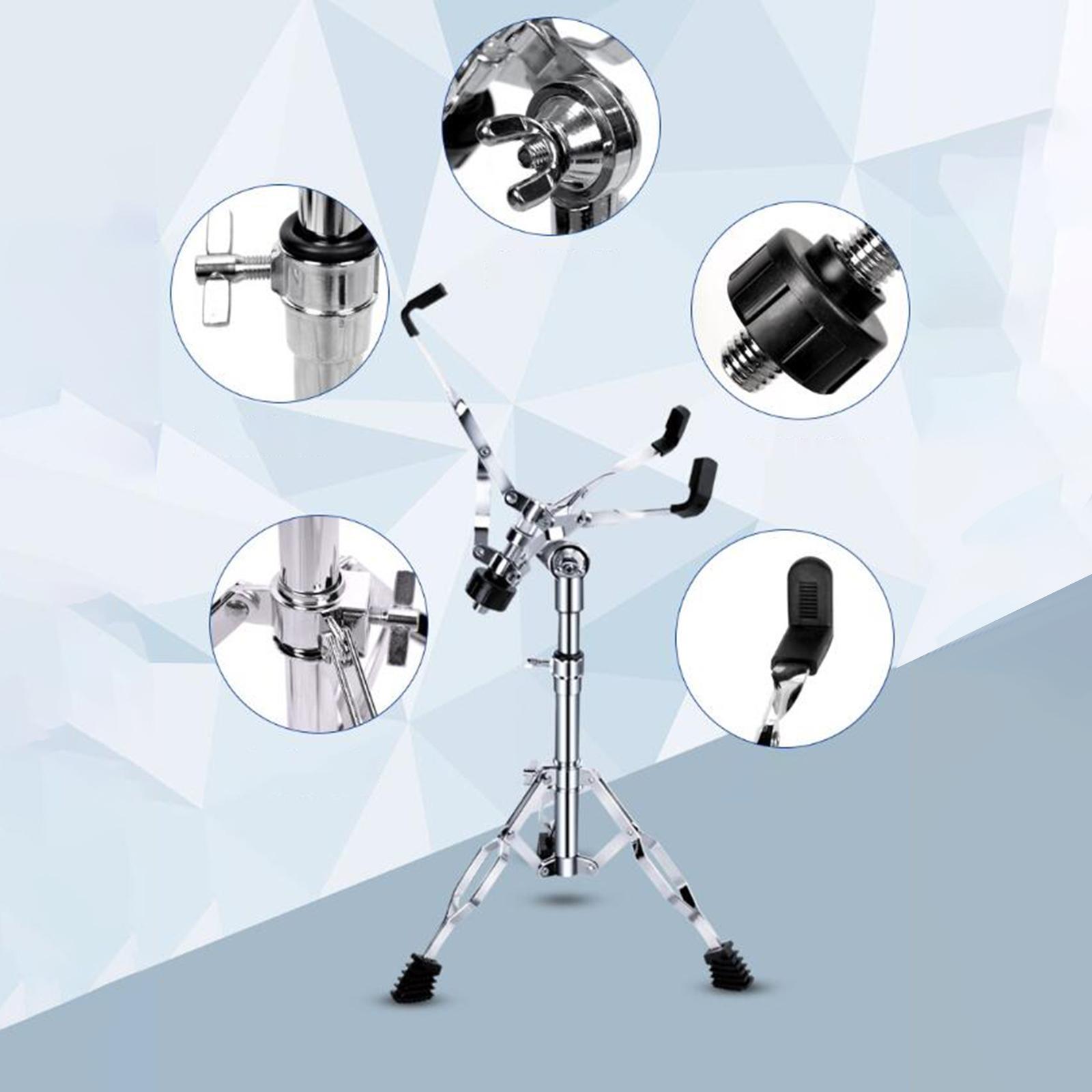 Snare Drum Stand Drum Pad Stand for 12''~14'' Dia Drums Instrument Accessory