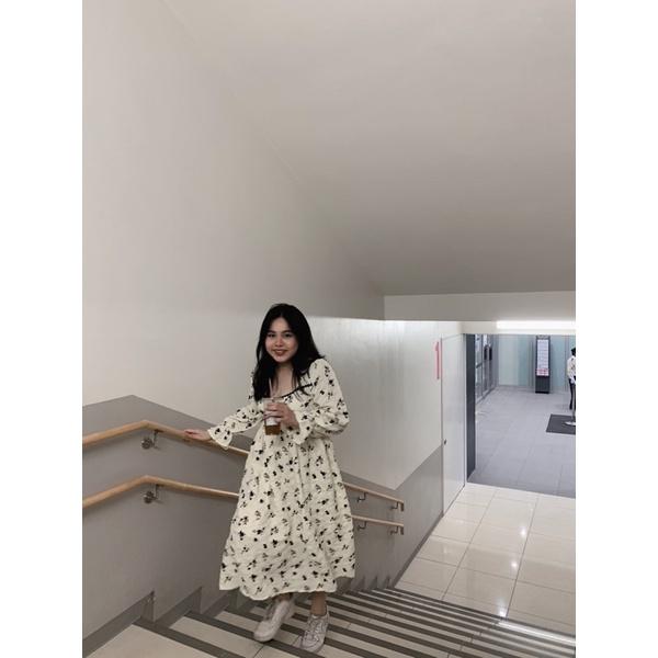Đầm hoa bigsize cloudy dress