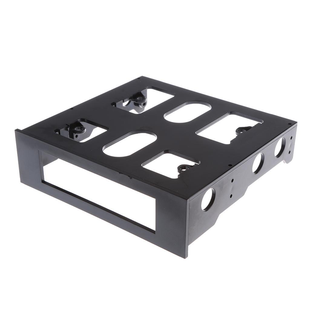 2x Hard Drive 3.5 to 2.5'' Computer Bay Drive Slot Mounting Bracket Stand