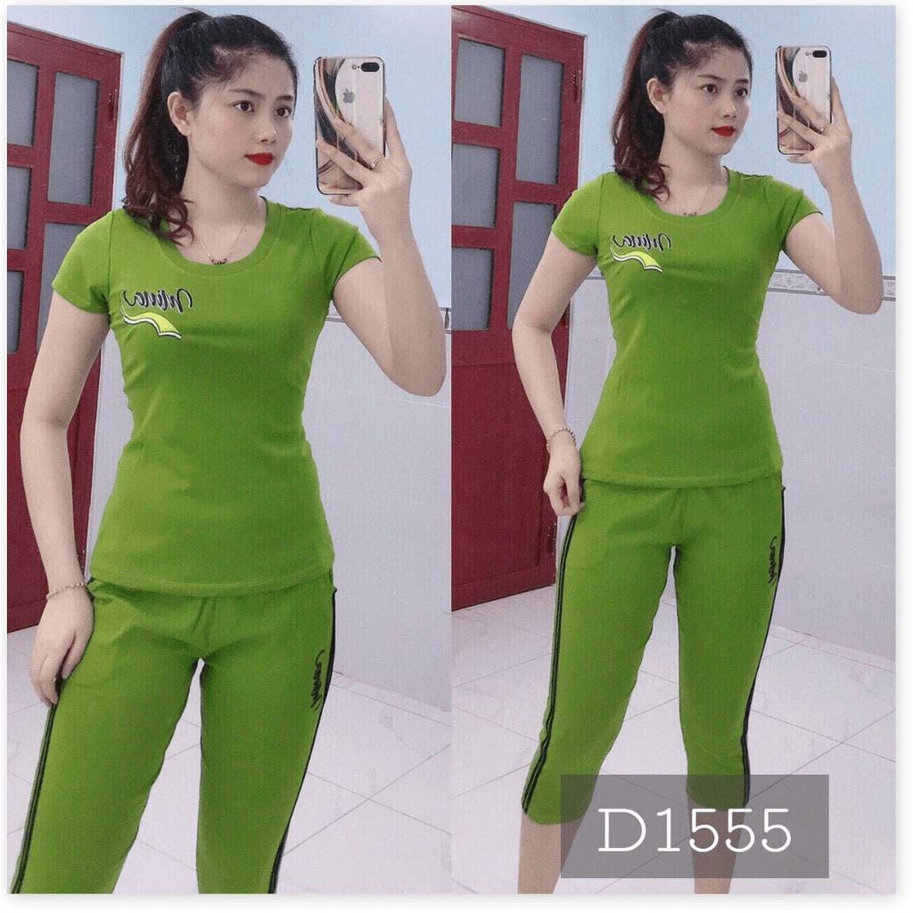 Set đồ bộ lửng mặc nhà thun cotton co giãn 4 chiều cực hot , thời trang bắt mắt cho chị em MẪU MỚI NHẤT HIỆN NAY