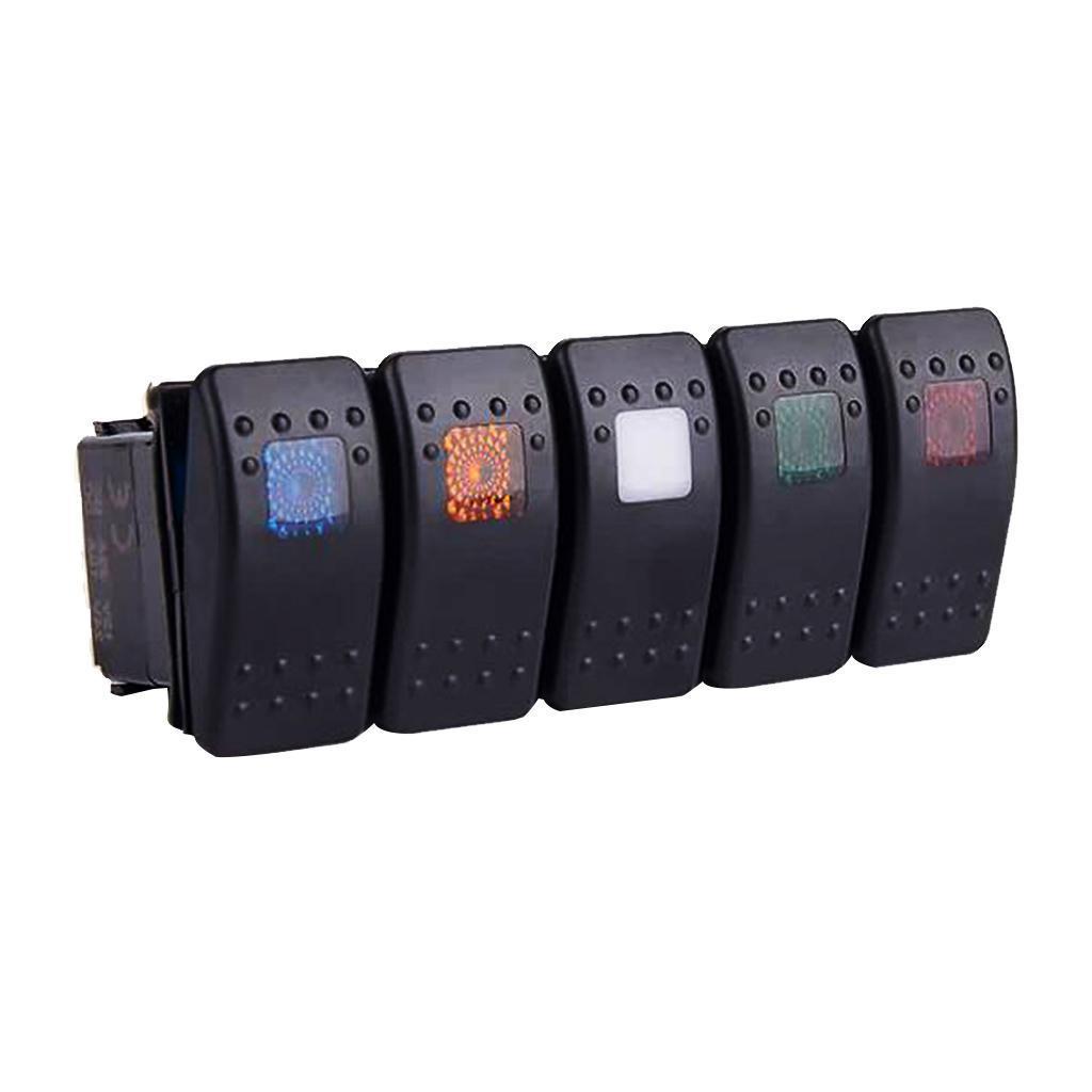 5 LED 12V 20A 5 Colors Light Car Boat Marine