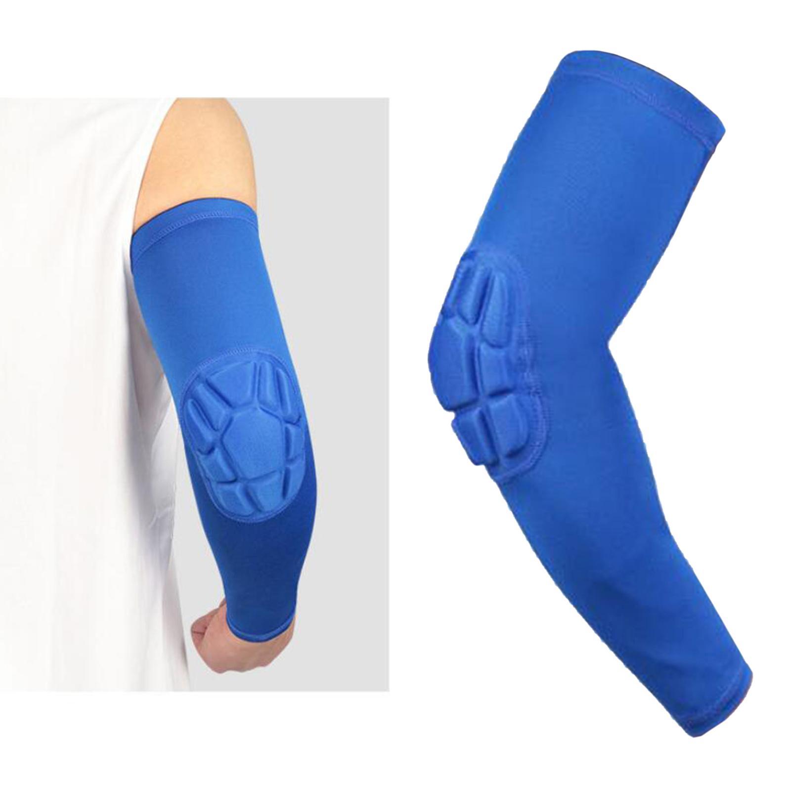 Elbow Support Compression Honeycomb Pad Brace Joint Arm Sleeve Sport