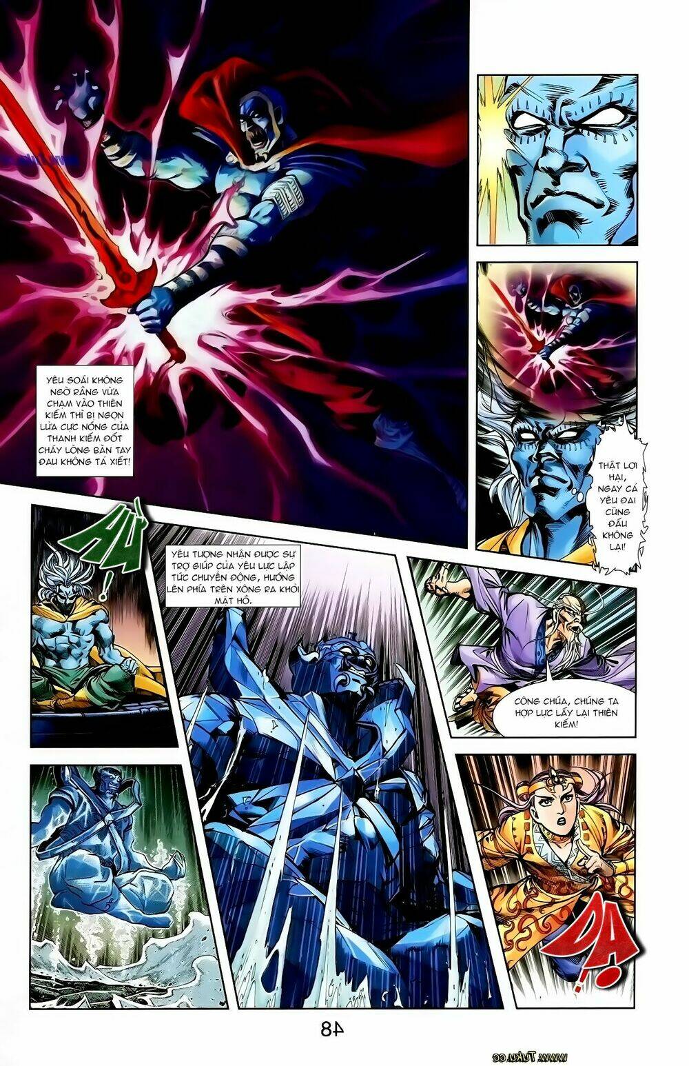 thiên tử truyền kỳ 1 - cơ phát khai chu bản chapter 120 15