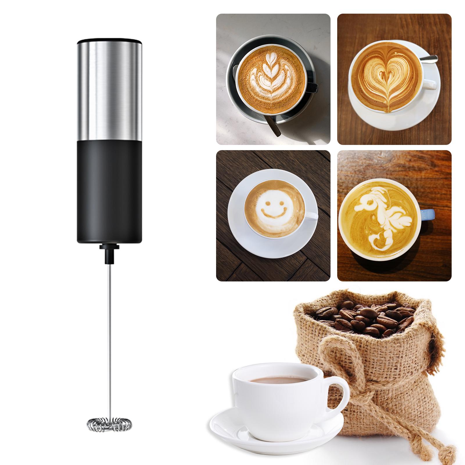 Máy Tạo Bọt Cà Phê Đánh Sữa Bằng Điện Tự Động Bằng Thép Không Gỉ