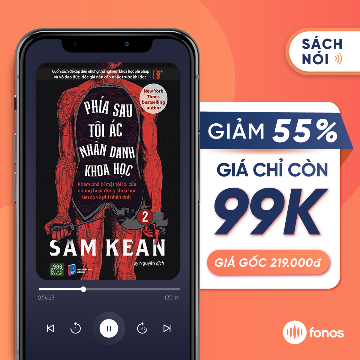 Sách nói Phía Sau Tội Á.c Nhân Danh Khoa Học - Tập 2