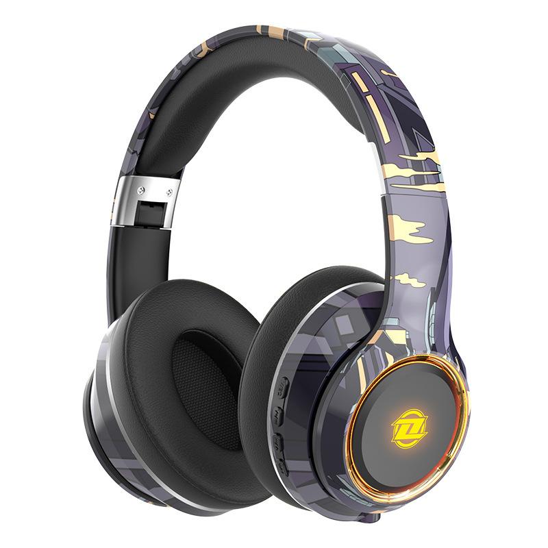 Tai nghe Bluetooth thể thao điện tử thuận lợi nhất gắn trên đầu loa siêu trầm có giá trị cao chống ồn không dây thẻ gập tiêu chuẩn chính thức 20 mét