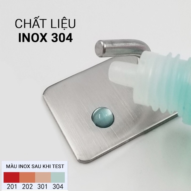 Móc Treo Quần Áo Đồ Dùng Gia Đình INOX SUS304 Dán Tường Gạch Men Keo 3M