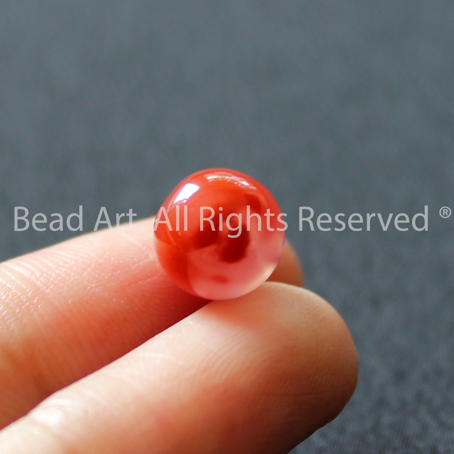 8MM Đá Mã Não Đỏ Cam Tự Nhiên, Carnelian, Đá Phối Vòng Tay Phong Thuỷ, Chuỗi Hạt, Trang Sức, Mệnh Hoả, Thổ - Bead Art