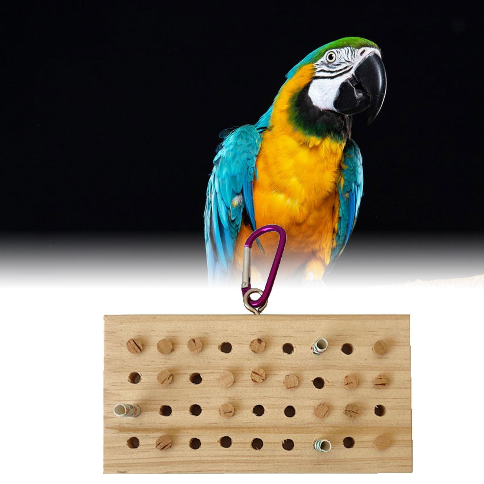 Parrot Bird Toy Budgies Bird Accessories Finches Parrotlets Bird Chewing Toy