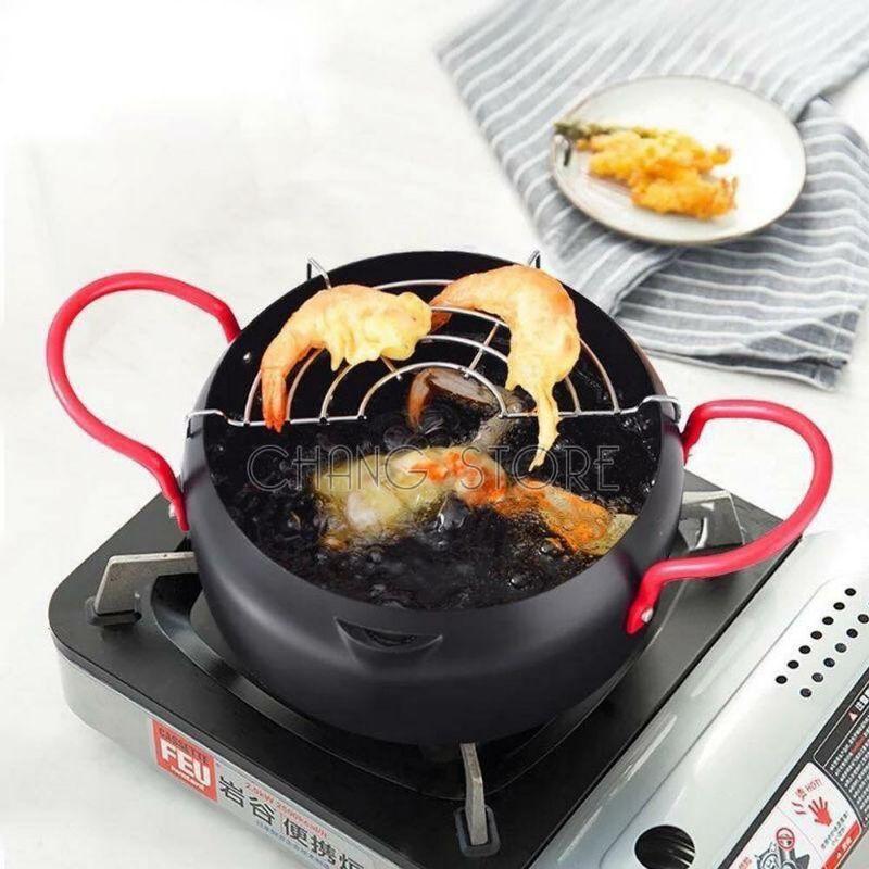 Nồi Chiên Lọc Dầu Tặng Kèm Khay Hứng Tiện Dụng