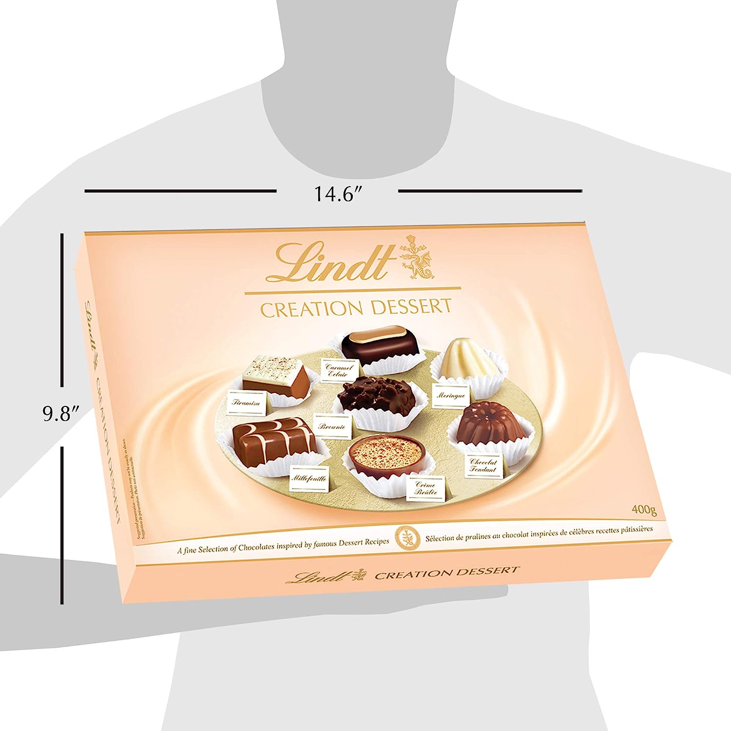 Hộp quà tặng chocolate LINDT Creation Dessert - 40 cái