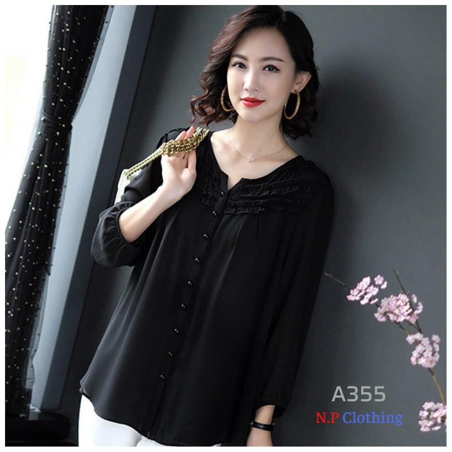 Áo Sơ Mi Trung Niên Nhã Nhặn, Đơn Giản Cho Mẹ Và Bà, Có Big Size+ kèm hình thật
