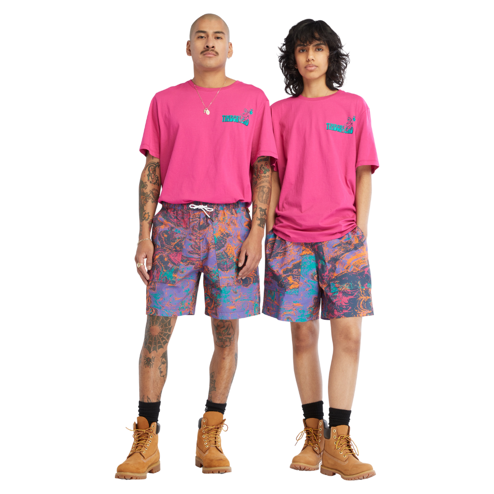 Timberland Quần Short Unisex Printed Woven Short TB0A6731