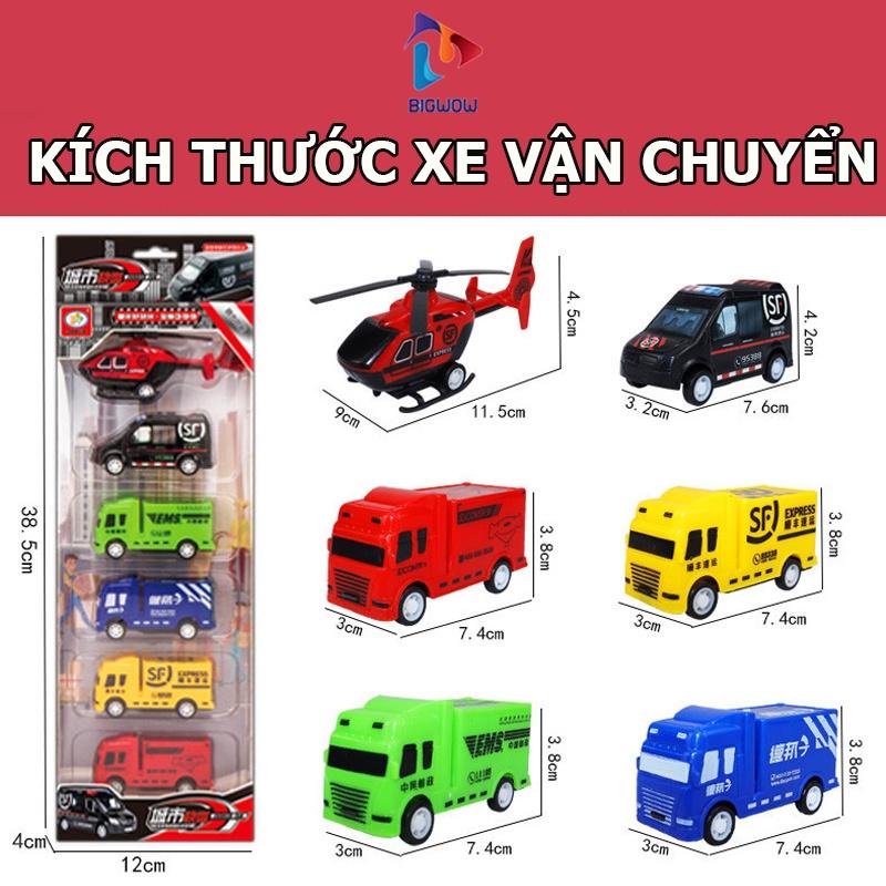 Ô tô đồ chơi trẻ em, bộ xe ô tô quân sự, xe đua, cứu hỏa, vận chuyển siêu đep , đồ chơi thông minh