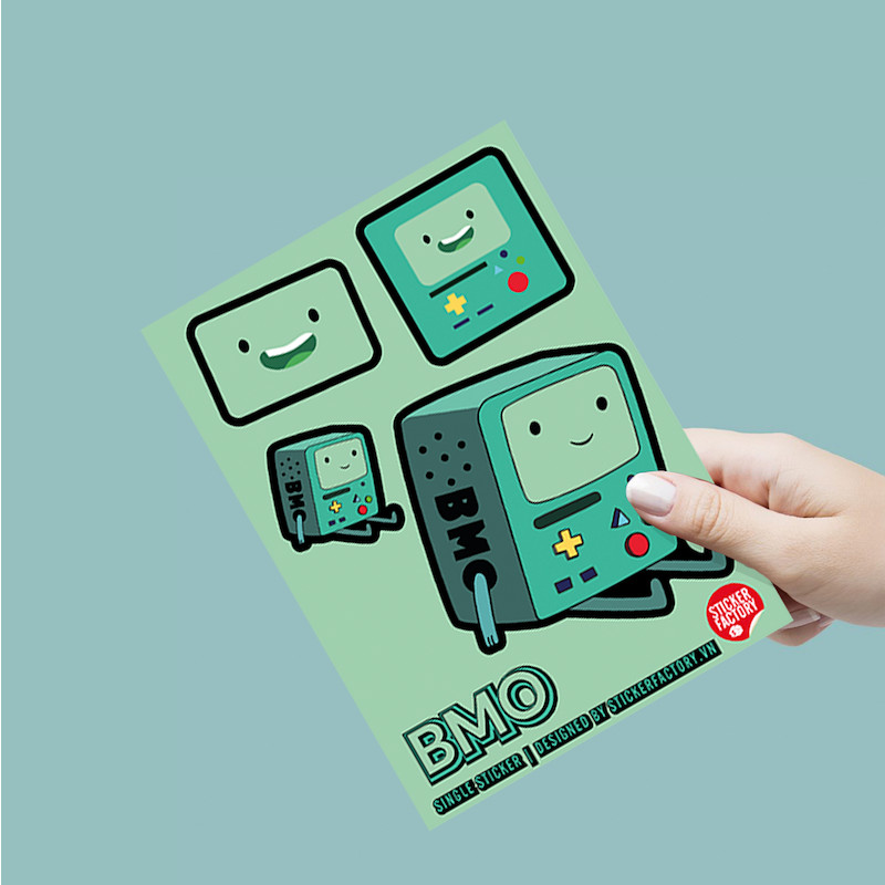 BMO - Single Sticker hình dán lẻ