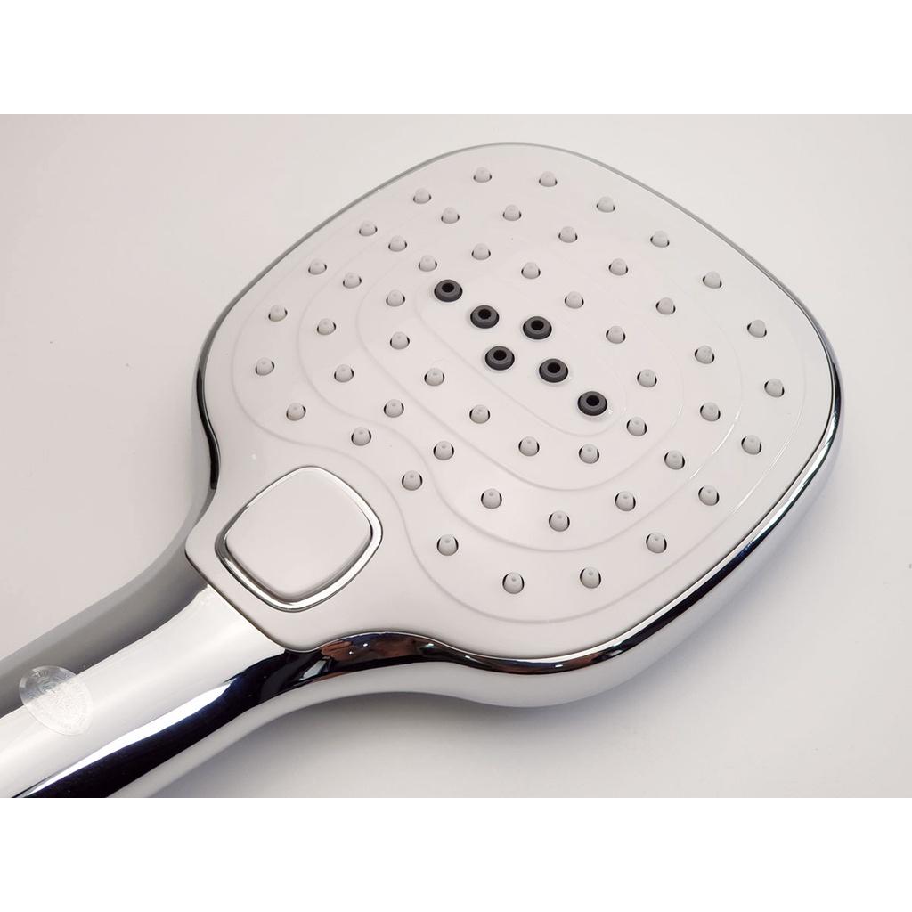 Bộ tay dây sen cao cấp 5 chế độ chảy chất liệu nhựa ABS mạ Chrome Eurolife EL-122SH