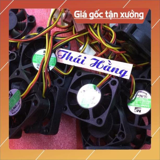 Quạt máy tính 12 v cỡ4 x4 x1 cm (2 chiếc )