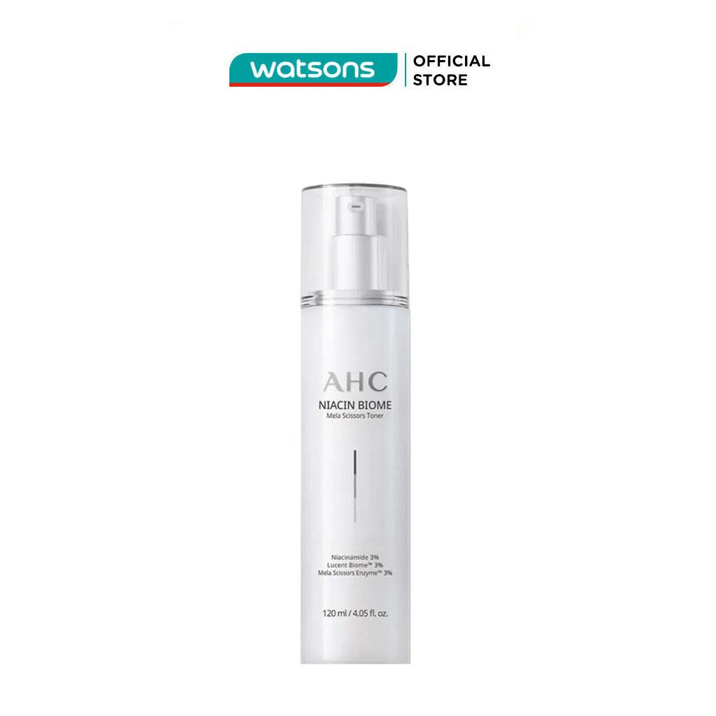 Nước Cân Bằng AHC Niacin Biome Mela Scissors Toner 120ml