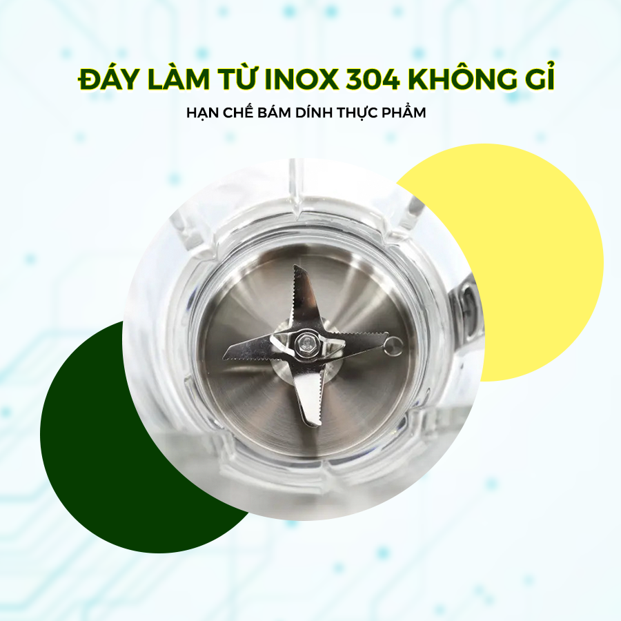 Máy làm sữa hạt đậu nành Dreamer DKA-MCB117 dung tích 1.75L công suất 800W, 8 chế độ xay nấu -hàng nhập khẩu chính hãng