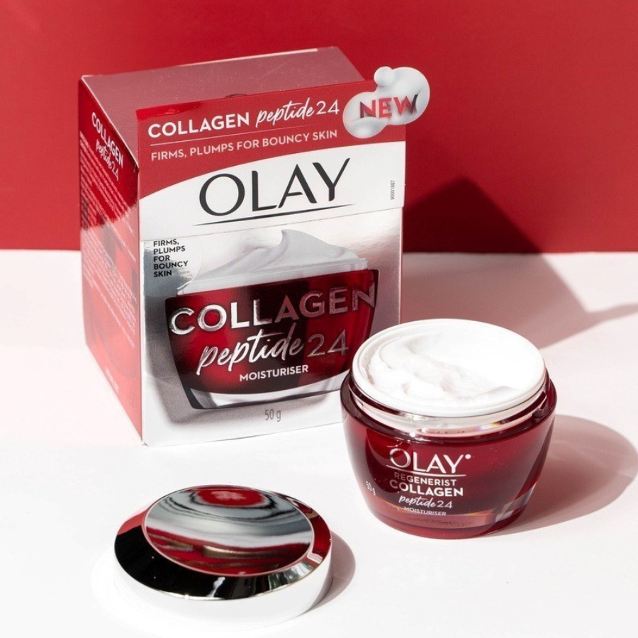 Kem Dưỡng Da Căng Mướt, Sáng Khỏe & Ngừa Lão Hóa OLAY REGENERIST Bổ Sung COLLAGEN Peptide 24 50G