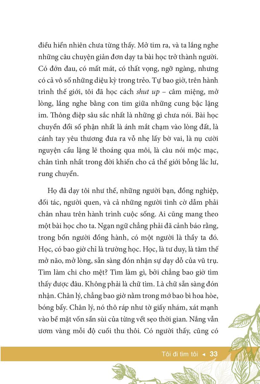 Sách Tôi Đi Tìm Tôi - ảnh 16