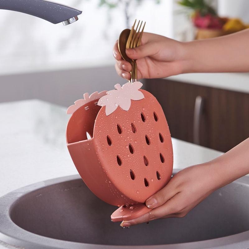 Ống Đựng Đũa Bằng Nhựa Đa Năng Tiện Dụng