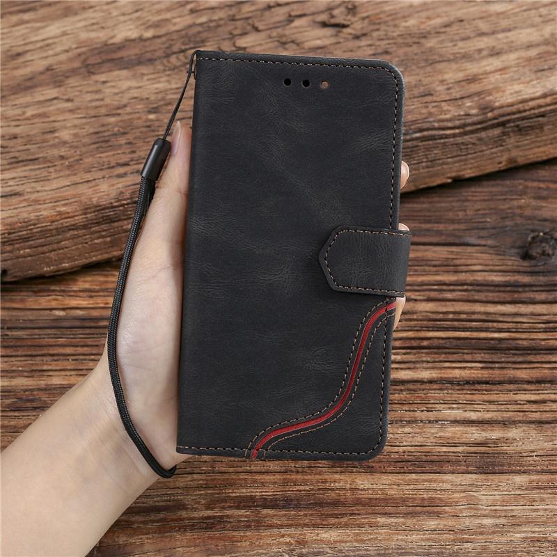 Samsung Phone Case A01 A11 A10S A20E A20S A30S A40 A50S A70S Flip Magnetic Protective Case Leather Case