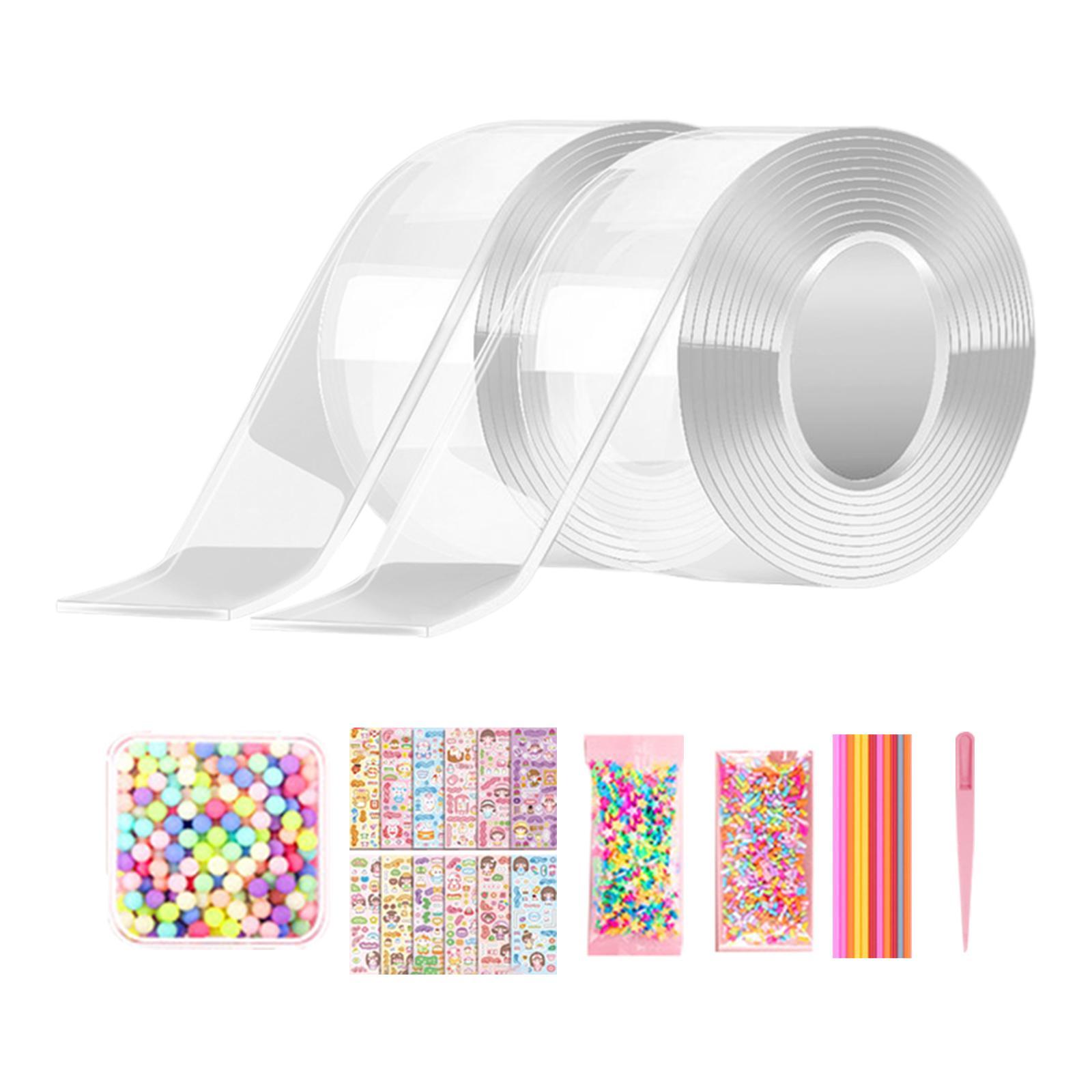 Blow Bubbles Double Sided Tape for Home Bathroom Decoration Kids Adults