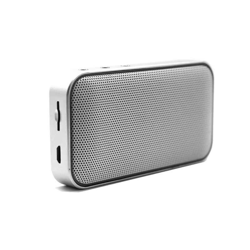 Âm thanh mini bỏ túi ngoài trời không dây di động Loa Bluetooth siêu mỏng Loa hỗ trợ thẻ TF USB có thể sạc lại Màu sắc: Đen