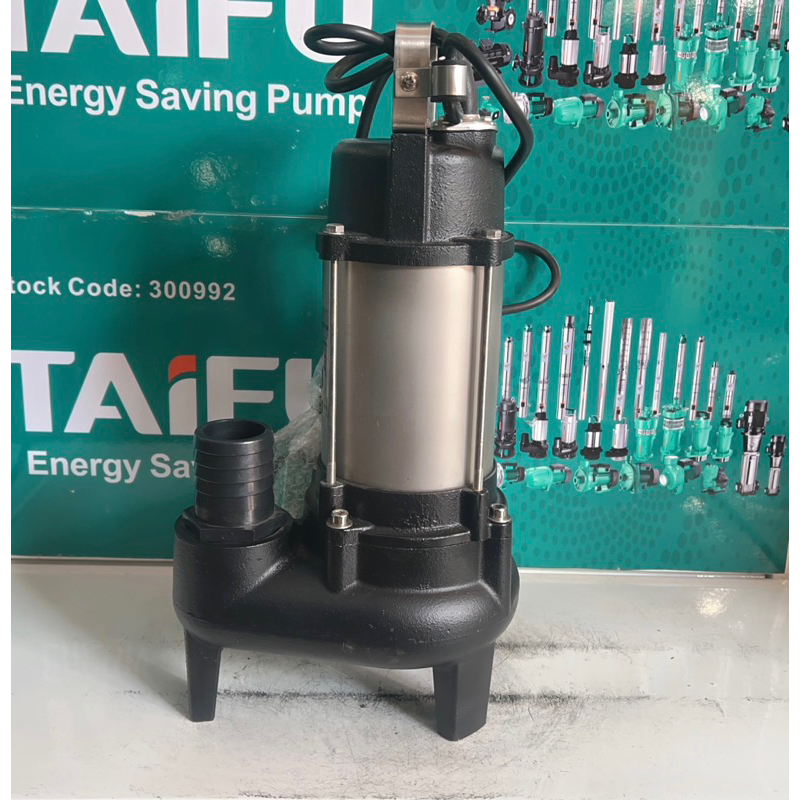 Máy bơm chìm nước thải 370W Thân INOX 304 TAIFU WFD16-6-0.37A - Bảo hành 1 năm